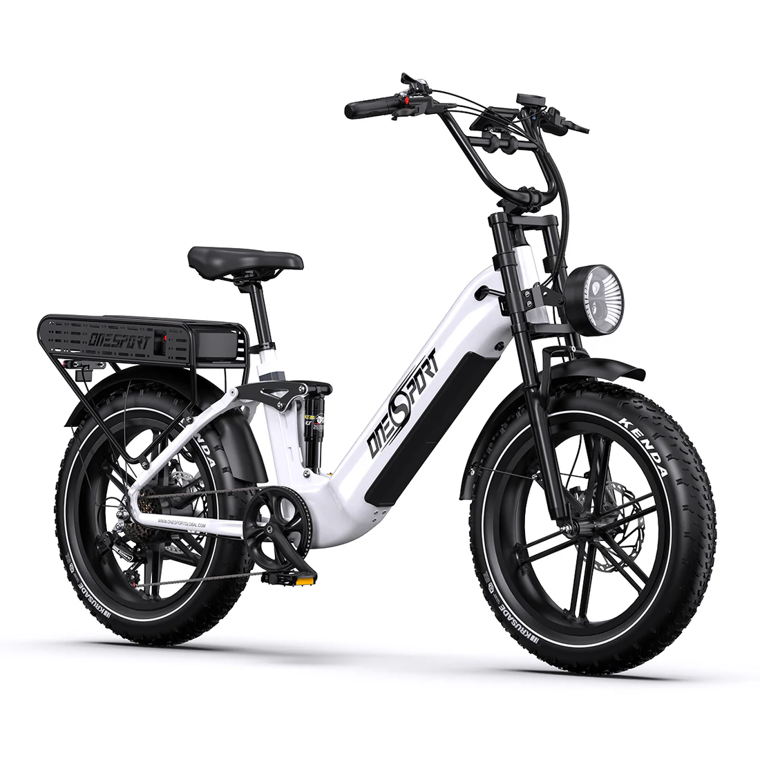 Onesport OT08Pro Full Suspension E-Bike - Bilde 3