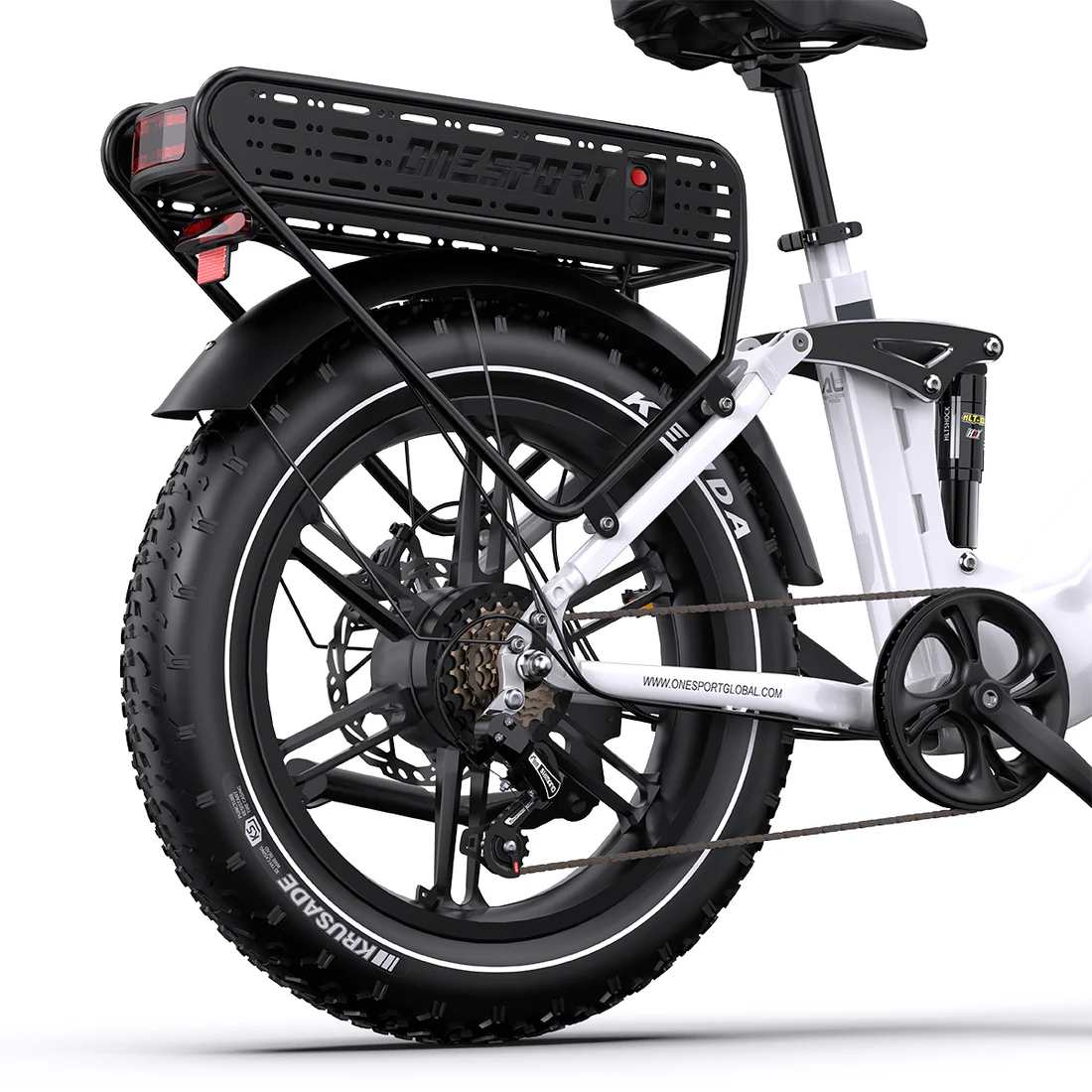 Onesport OT08Pro Full Suspension E-Bike - Bilde 4
